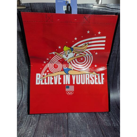 Looney Tunes x Team USA Lola Bunny Reusable Tote Bag BRAND NEW - Picture 4 of 6